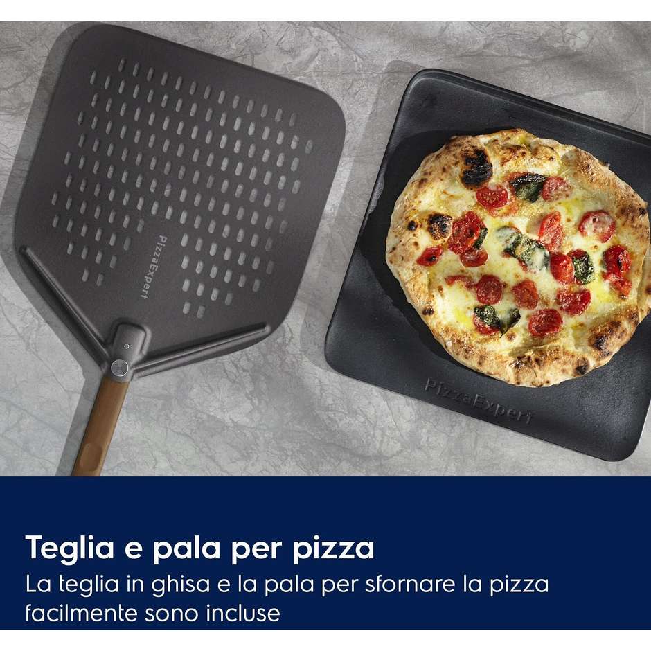 Electrolux EOX8P08WH Forno da Incasso Pirolitico Pizza Expert 72L A++ Nero