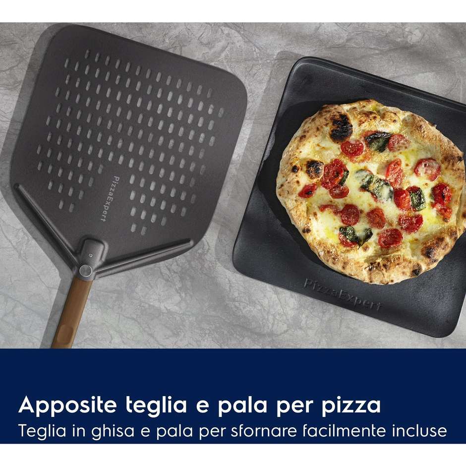 Electrolux EOX8P08WH Forno da Incasso Pirolitico Pizza Expert 72L A++ Nero
