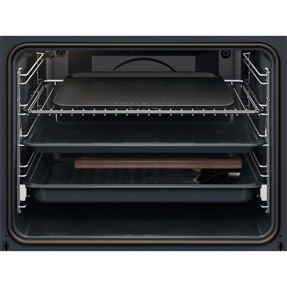 Electrolux EOX8P08WH Forno da Incasso Pirolitico Pizza Expert 72L A++ Nero
