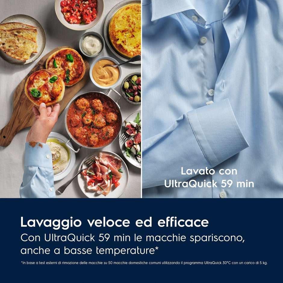 Electrolux EW7F411BG3 914495417 Lavasciuga 11+5 kg 1400 Giri/min Classe A Nero