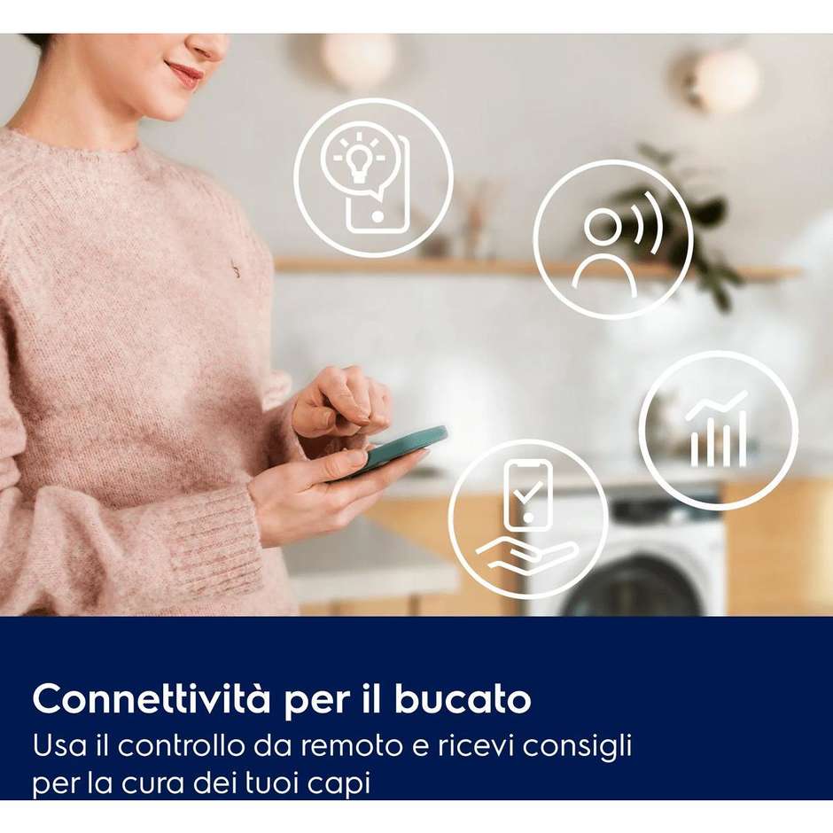 Electrolux EW9H41AY PerfectCare 900 asciugatrice a pompa di calore 10 kg, classe A, Wi-Fi