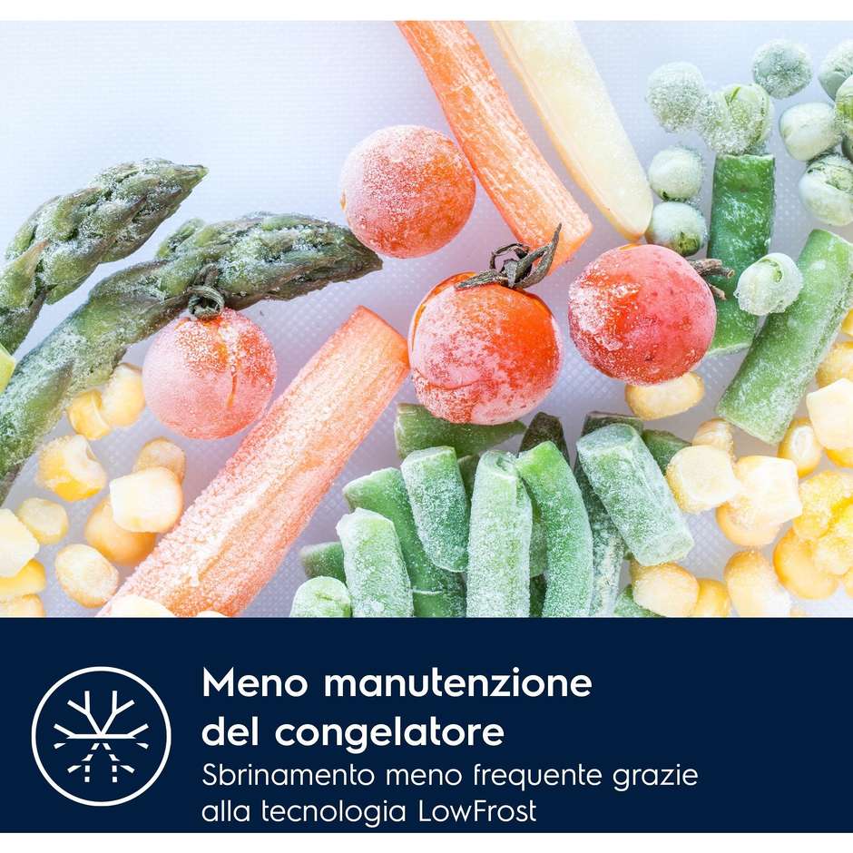 Electrolux LNA6LE18S Frigorifero Combinato Incasso 271 L Classe E Bianco