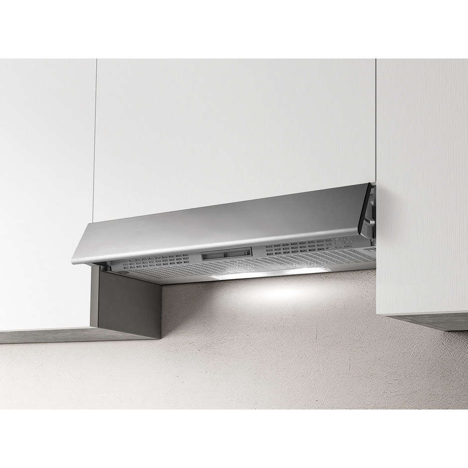 Elica Estraibile GR/F/90 Cappa Sottopensile Telescopica 90 cm 3 Velocità 260 m³/h Silver PRF0154626