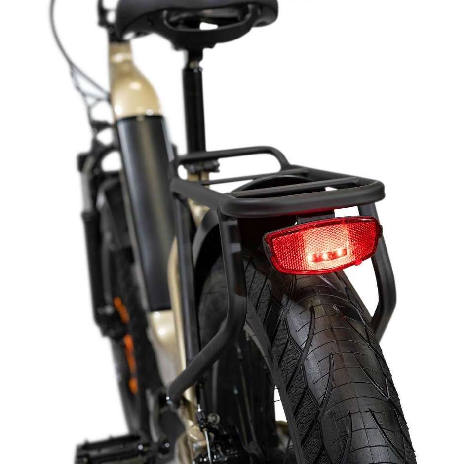 EMG 20FBV16 PERAL BEIGE Bicicletta Elettrica a Pedalata Assistita E-Bike Colore Grigio/Nero