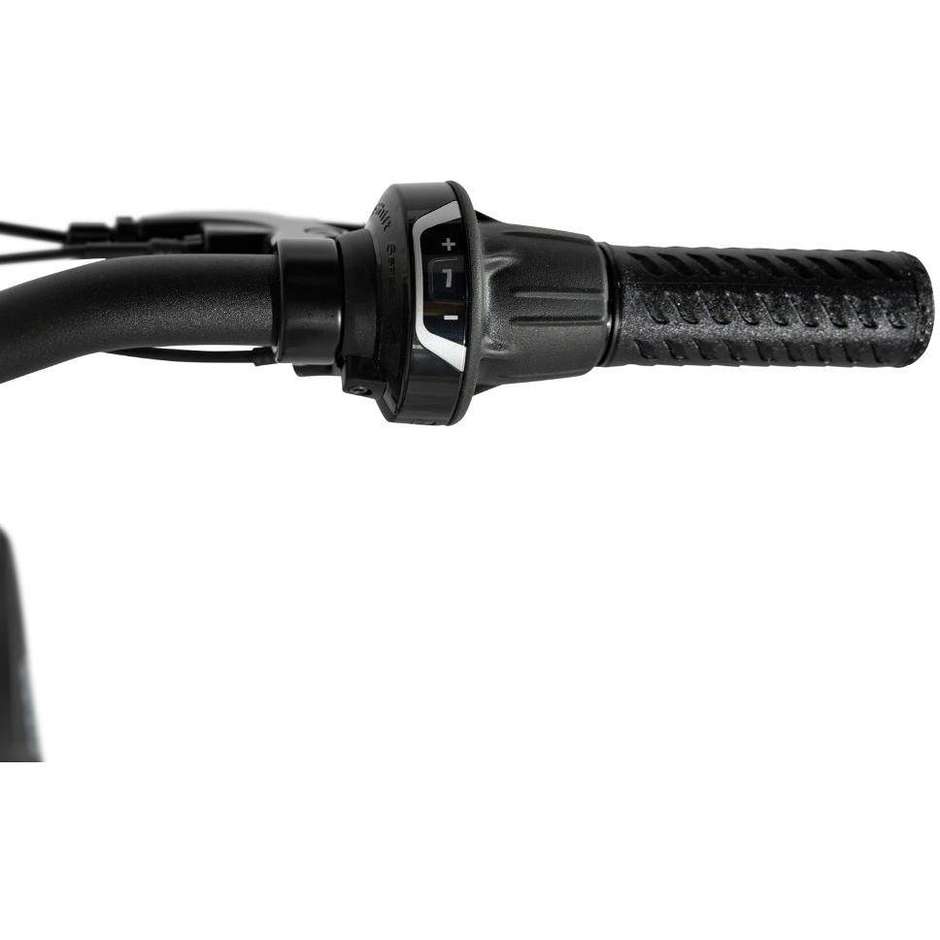 EMG Bomber (20FBV16) E-Bike Fat Pieghevole 20" Telaio Alluminio 250W Batteria 36V 10Ah Cambio Shimano 6V Bianco Perla