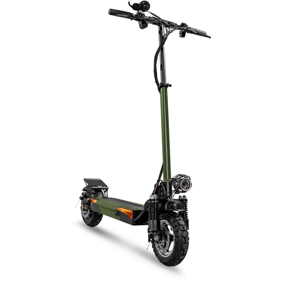 EMG Climb 2 (CLIMB2 GR) Monopattino Elettrico 10" Motore 500W Batteria 48V Frecce Direzionali Integrate Verde