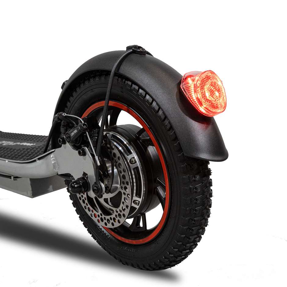 EMG Street Monopattino Elettrico 450W 25 km/h Argento