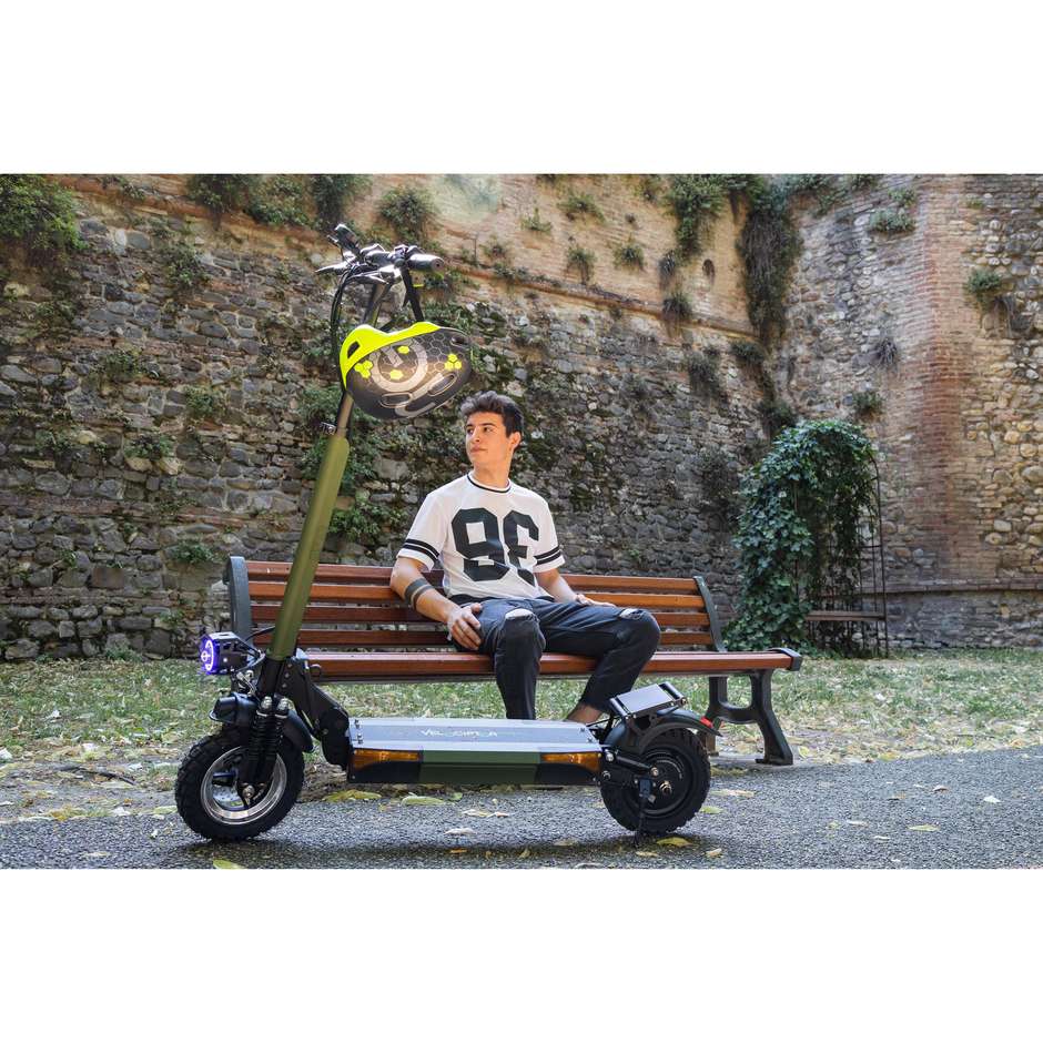 EMG Velociptor Climb 2 monopattino elettrico verde, 500 W, ruote da 10 pollici