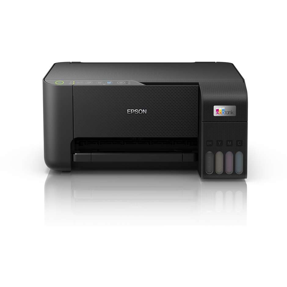 Epson EcoTank ET-2860 Stampante Multifunzione 3-in-1 Inkjet Serbatoi Ricaricabili A4 Wi-Fi Nero