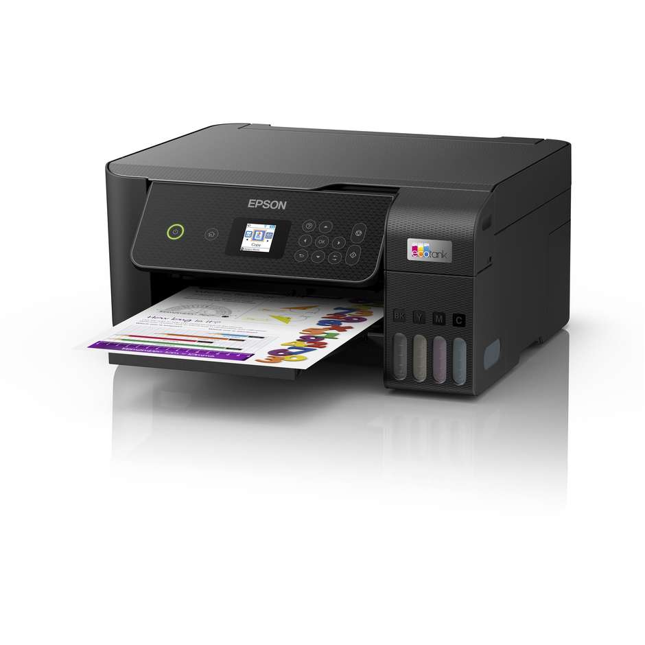 Epson EcoTank ET-2870 Stampante Ad inchiostro Wi-Fi Formato A4 Colore Nero