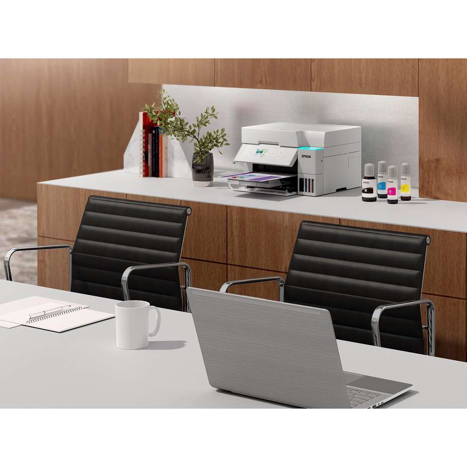 Epson EcoTank ET-3956 Stampante multifunzione Inkjet A4 Wi-Fi Colore Bianco