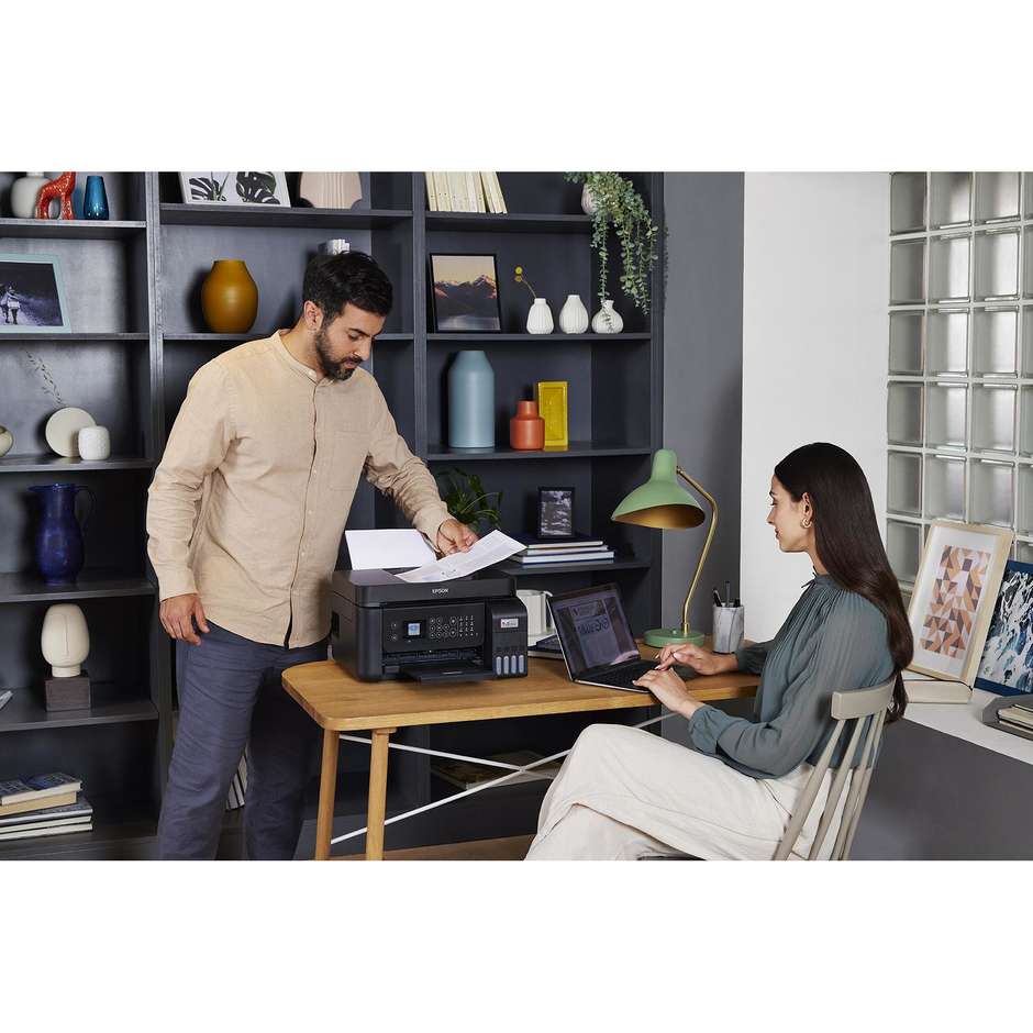 Epson EcoTank ET-4800 multifunzione a serbatoio A4 con fax, Wi-Fi ed Ethernet