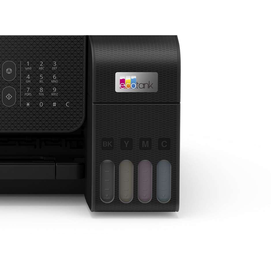 Epson EcoTank ET-4800 Stampante Multifunzione 4-in-1 Inkjet Serbatoi Ricaricabili ADF Fax A4 Wi-Fi Ethernet Nero