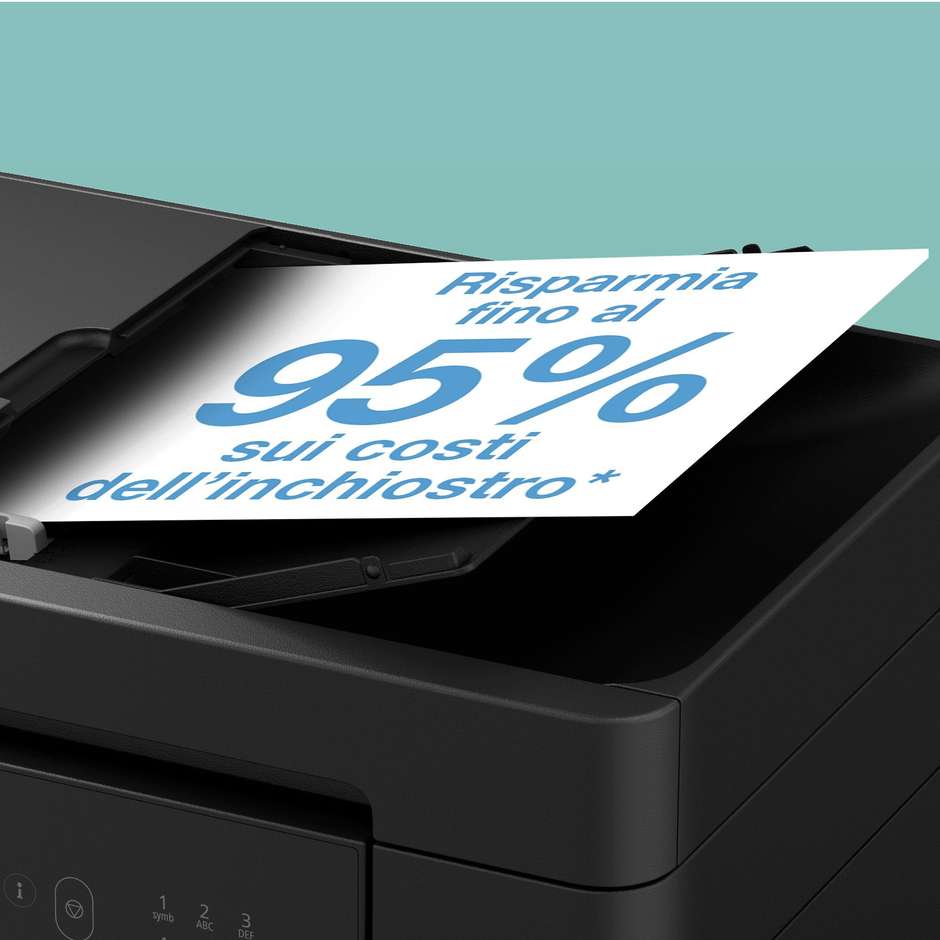 Epson EcoTank ET-4905 multifunzione A4 4-in-1 a colori con ADF, fax, Wi-Fi ed Ethernet