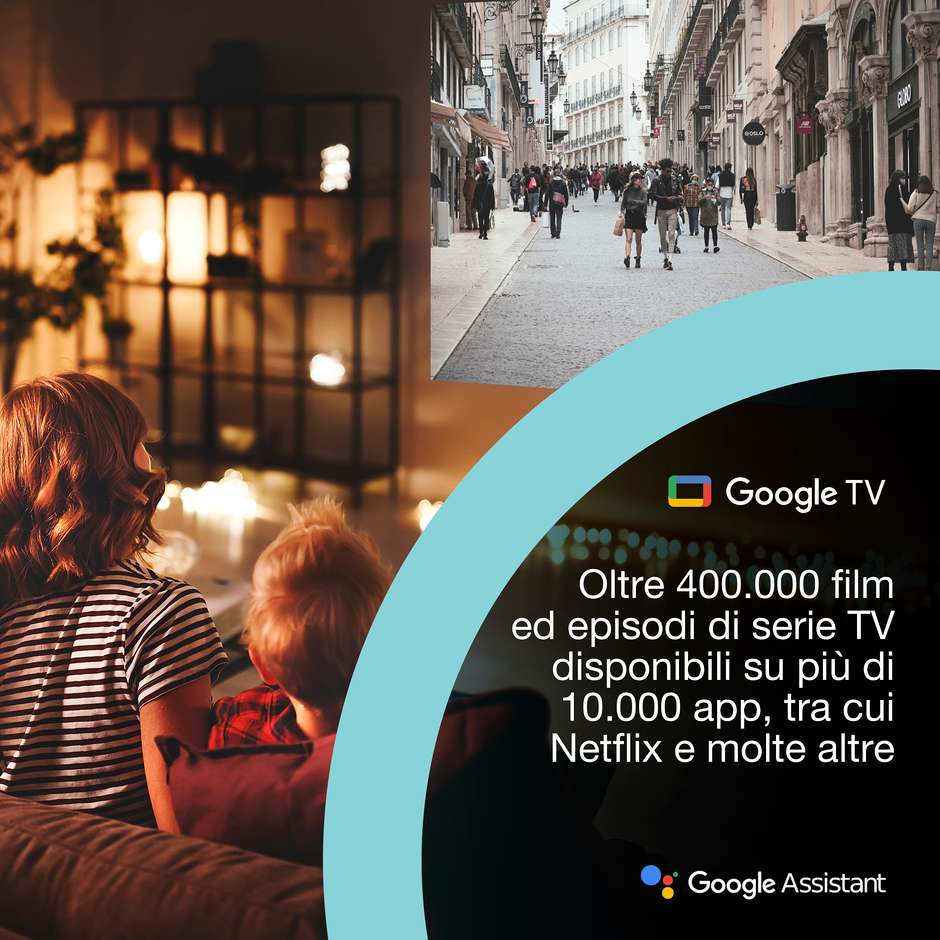 Epson Lifestudio Pop EF-61W Proiettore Full HD 700 lumen Google TV bianco diamante
