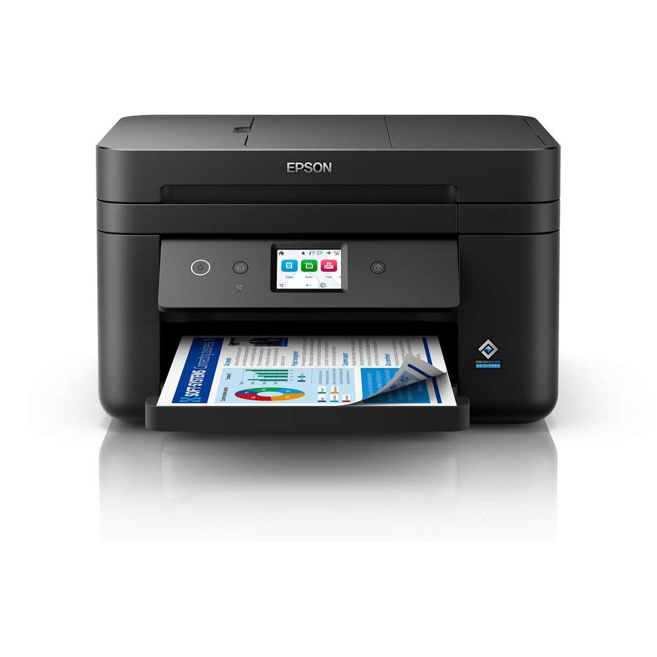 Epson WorkForce WF-2960DWF Multifunzione 4-in-1 Inkjet Touchscreen ADF Fronte/Retro Auto Fax Wi-Fi Nero