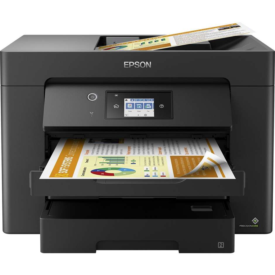 Epson WorkForce WF-7830DTWF multifunzione A3 a colori con fax, duplex, Wi-Fi e Ethernet