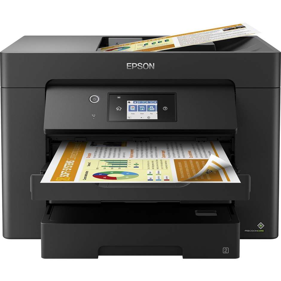 Epson WorkForce WF-7830DTWF Stampante Multifunzione 4 in 1 Wi-Fi A3 Colore Nero