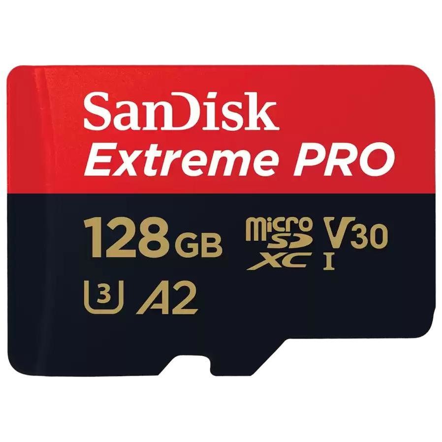 extreme pro microsdxc 128gb + sd