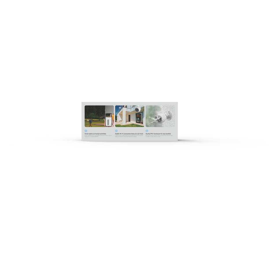 EZVIZ H3C 2MP INE429 Smart TV Box Media Player con Risoluzione 4K Ultra HD e Wi-Fi Colore White
