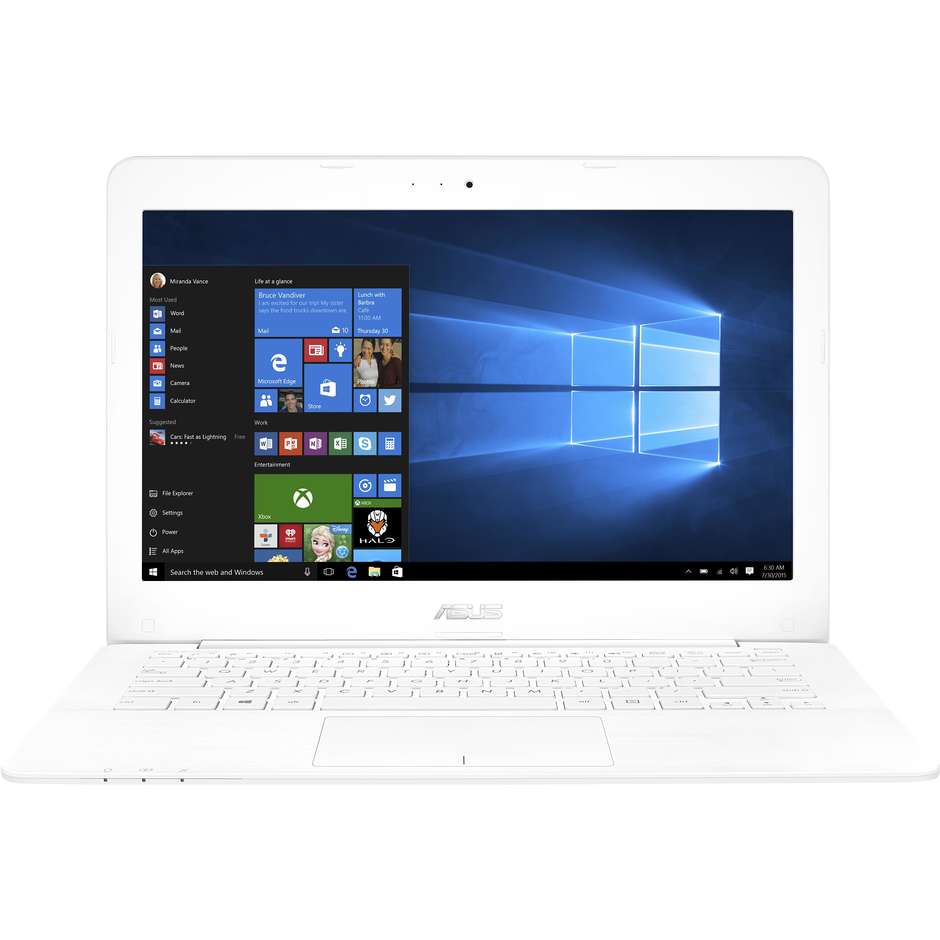 F302UA-FN187T Asus notebook 13,3" 8/256 GB Windows 10 Home colore bianco