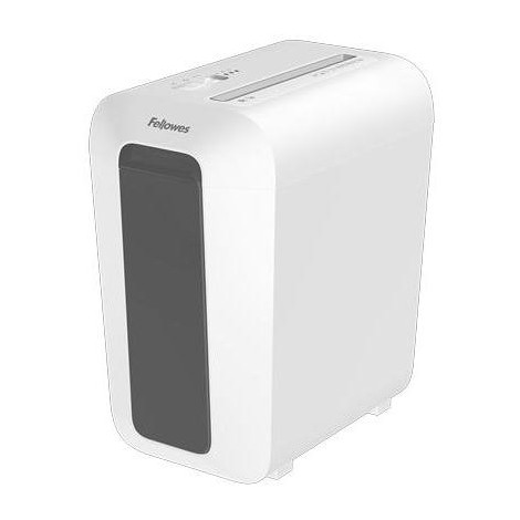 FELLOWES 100110076 Distruggidocumenti da Ufficio con Taglio a Frammento di Sicurezza Colore White