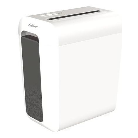 FELLOWES 100110076 Distruggidocumenti da Ufficio con Taglio a Frammento di Sicurezza Colore White