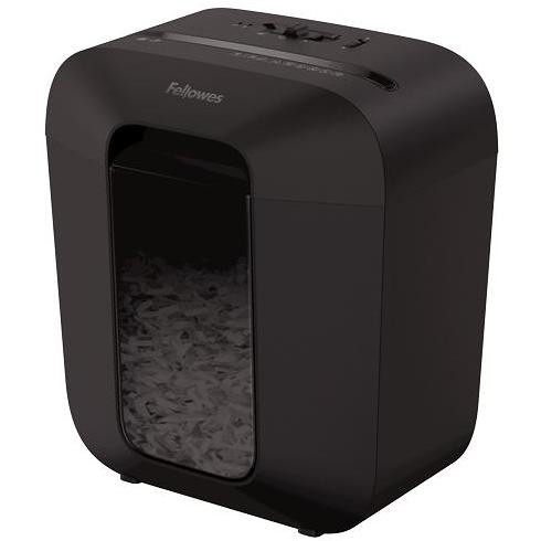 FELLOWES 4170501 Distruggidocumenti da Ufficio con Taglio a Frammento di Sicurezza Colore Black