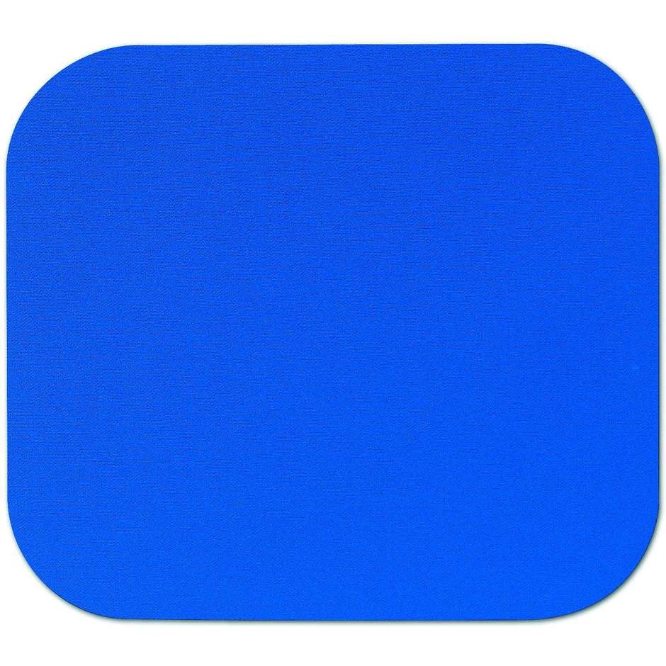 Fellowes 58021 Tappetino per Mouse Classico in Poliestere con Base in Gomma Blu