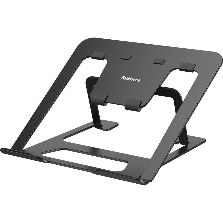 Fellowes Alumia 100138868 supporto laptop regolabile nero 15"