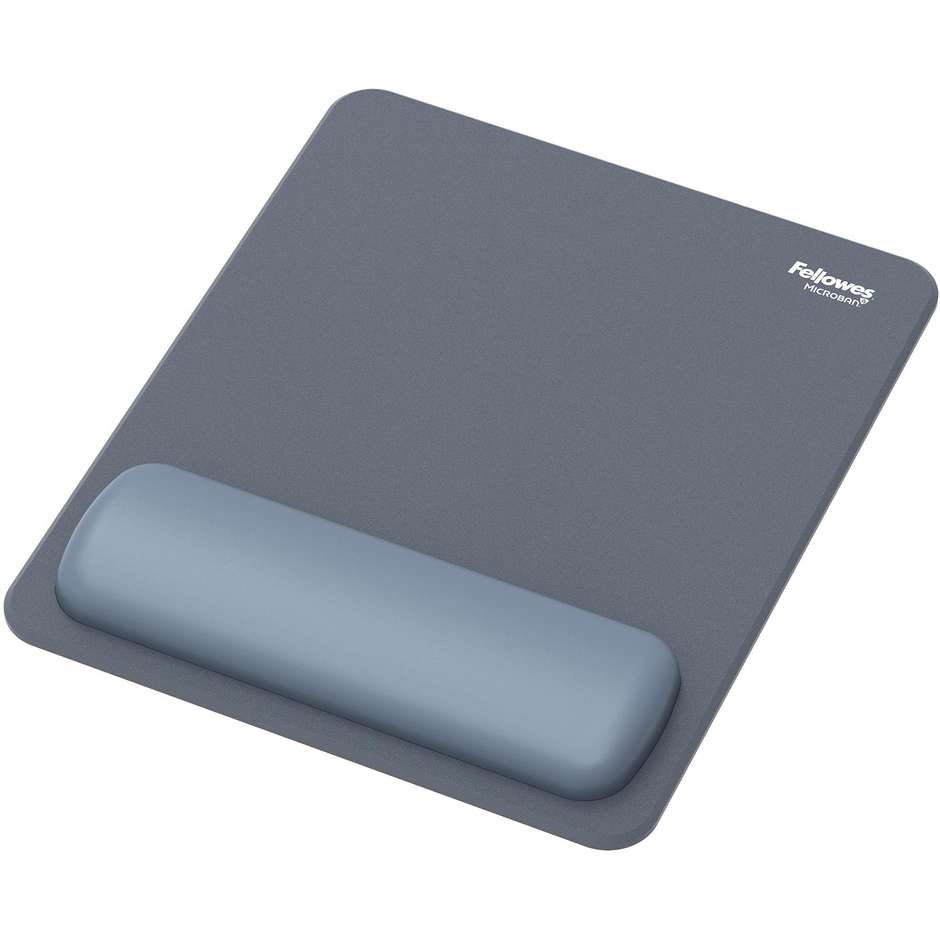 Fellowes Breyta Tappetino Mouse con Poggiapolsi Ergonomico Acquamarina
