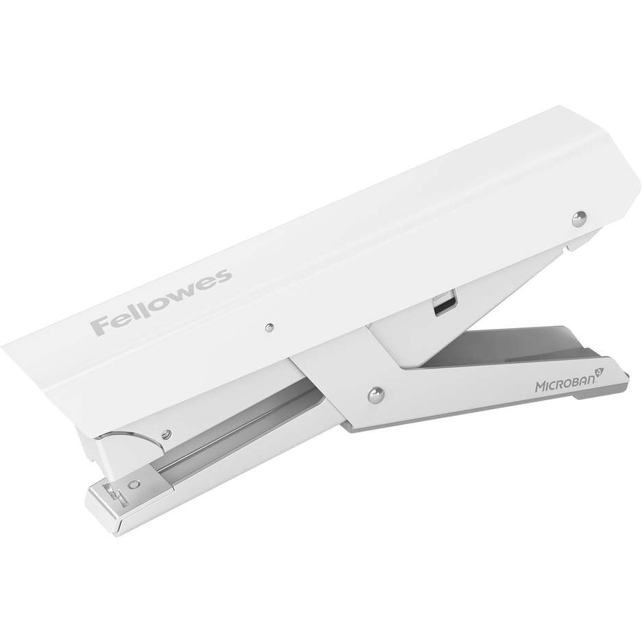 Fellowes LX890 Cucitrice a Pinza per Ufficio Capacità Fino a 40 Fogli Punti 24/6 e 26/6 Bianco