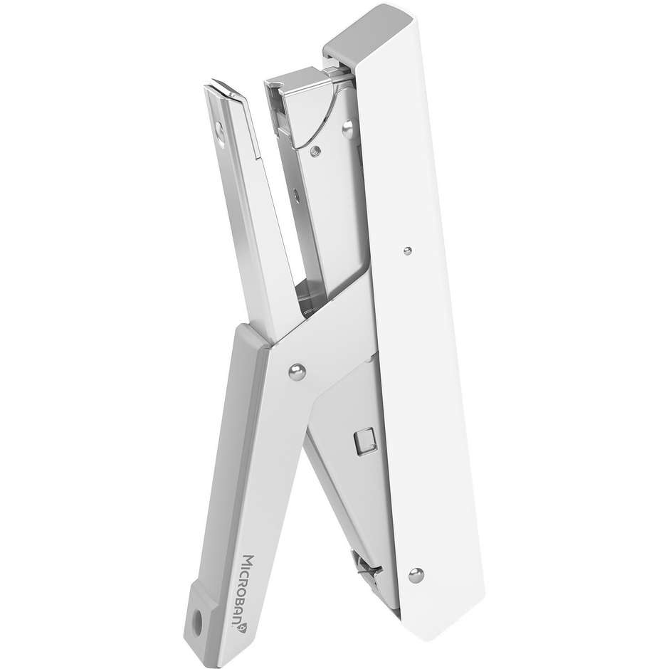 Fellowes LX890 Cucitrice a Pinza per Ufficio Capacità Fino a 40 Fogli Punti 24/6 e 26/6 Bianco