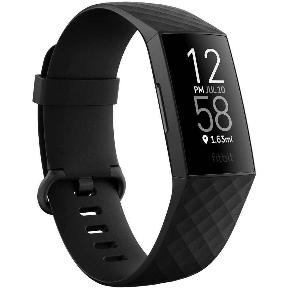 Fitbit Charge 4 Fitness Band GPS cardiofrequenzimetro Bluetooth colore nero