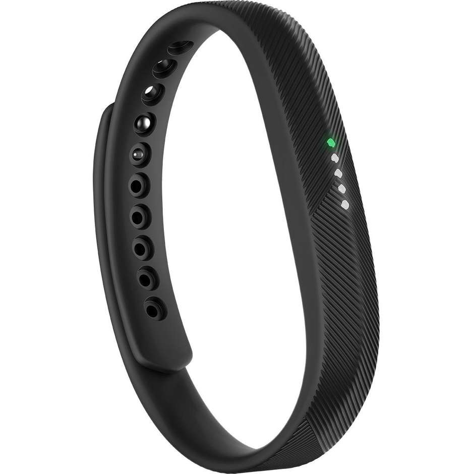 Fitbit FB403BK-EU Flex 2 braccialetto fitness band activity tracker colore nero