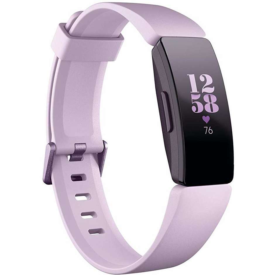 Fitbit FB413LVLV Inspire HR Smartwatch fitness tracker Bluetooth Cardiofrequenzimetro colore Lilla