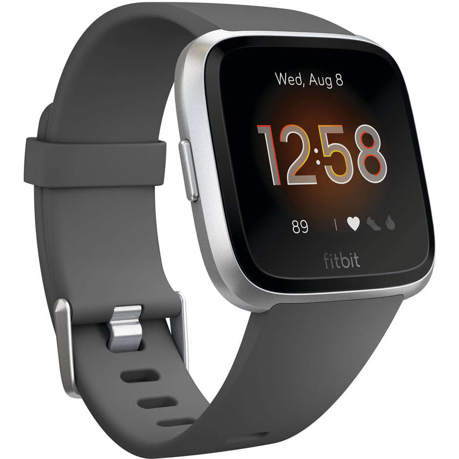 Fitbit FB415SRGY Versa Lite Edition Smartwatch bluetooth autonomia 4 giorni colore Antracite