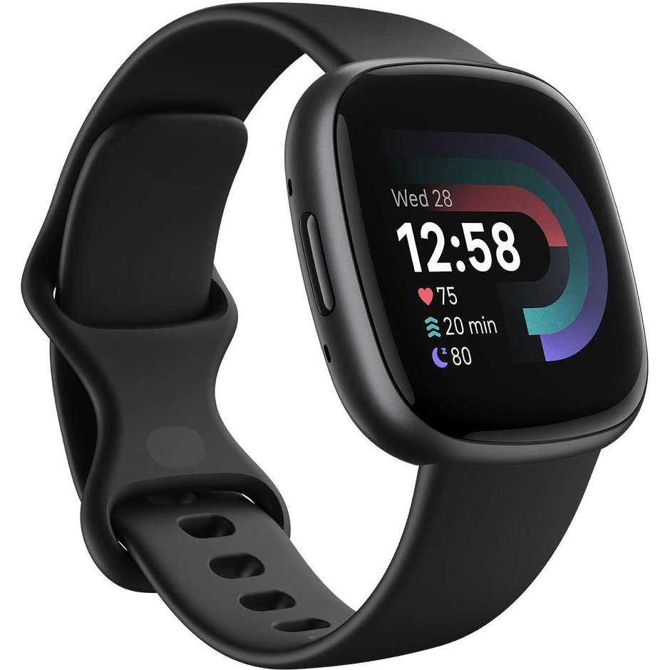 Fitbit FB523BKBK Versa 4 Smartwatch GPS NFC Bluetooth Android colore Grafite