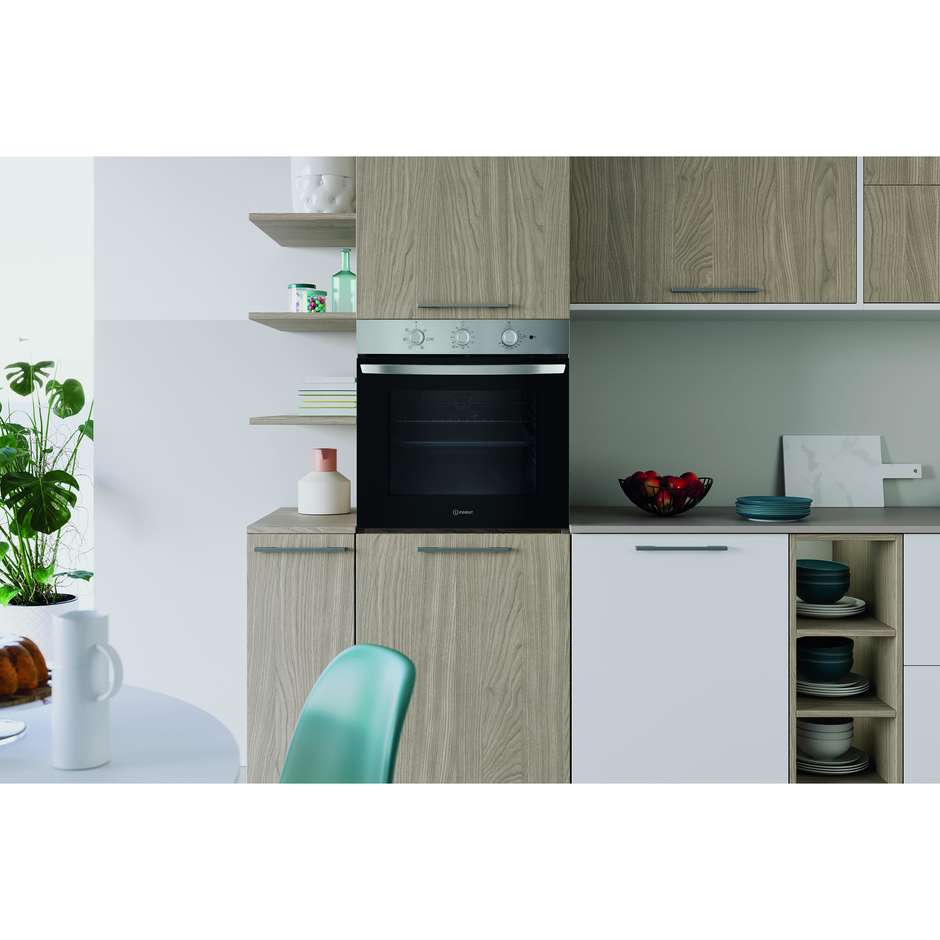 forno 66lt multi6 a inox 3manopole