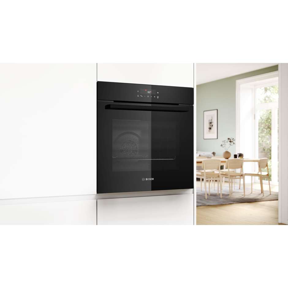 forno 71lt multi5 nero pirolisi touch control
