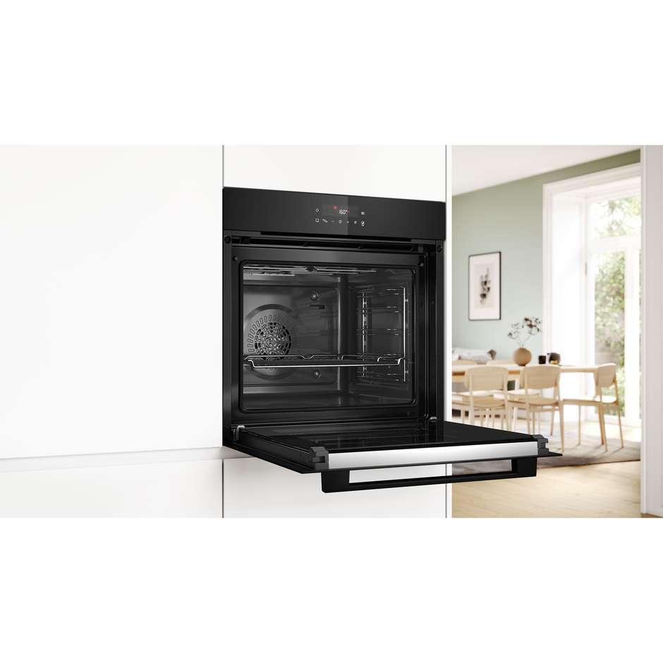 forno 71lt multi5 nero pirolisi touch control