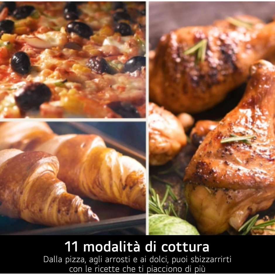 forno 72lt multi11 a pirolitico inox display airf