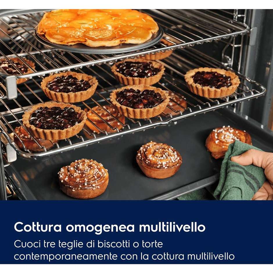 forno 72lt multi9 pirolitico glassblack a++ wifi