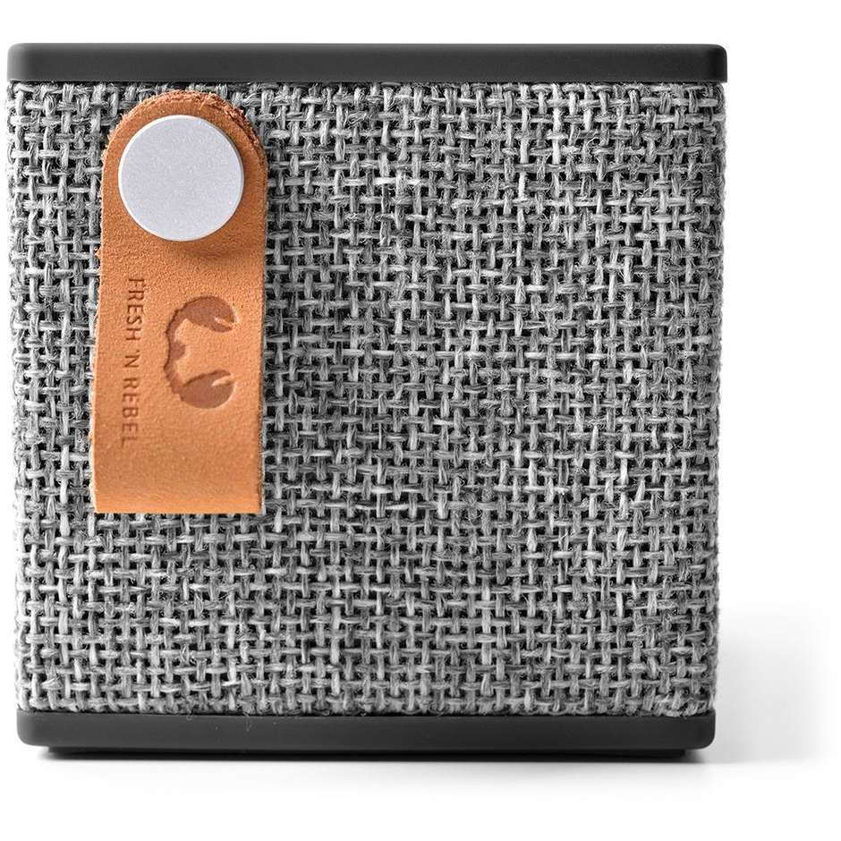 Fresh 'n Rebel 1RB1000CC Rockbox edizione in tessuto diffusore Bluetooth speaker nero, grigio