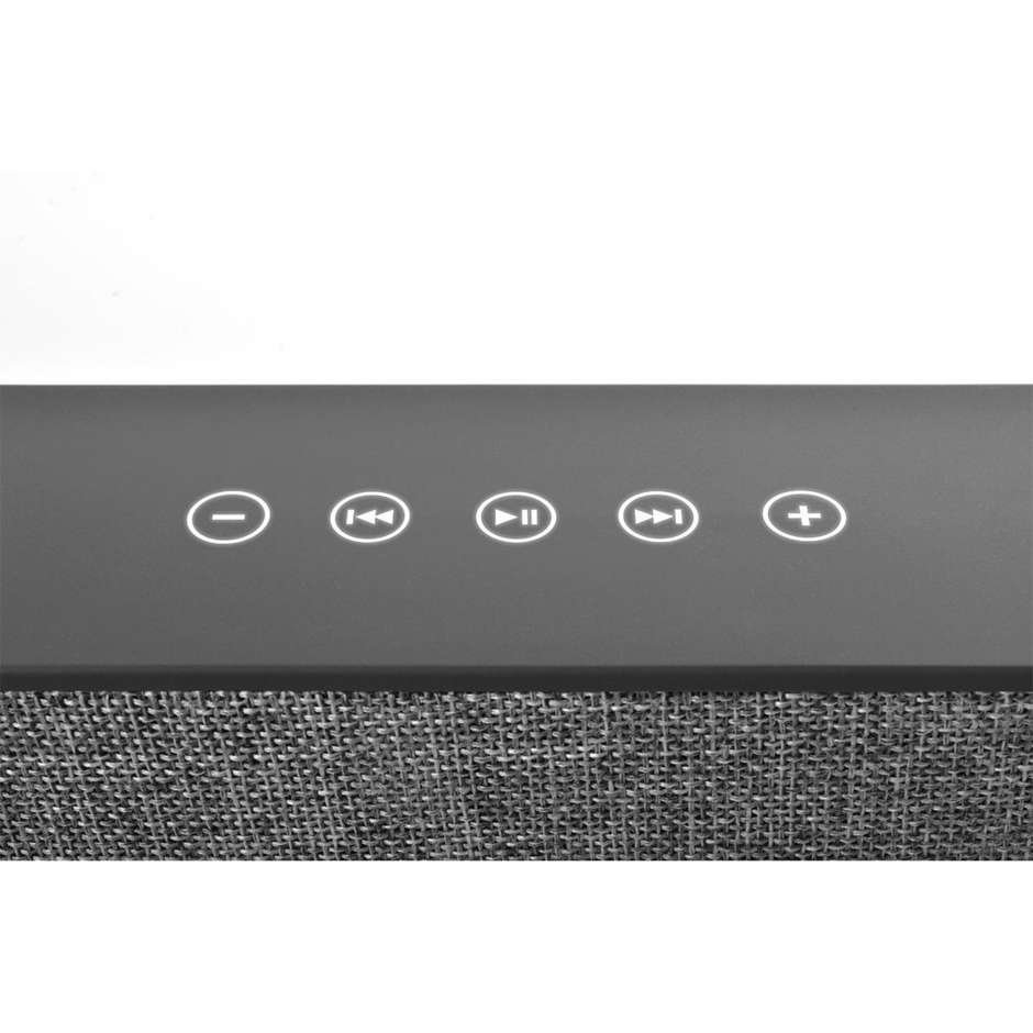 Fresh 'n Rebel 1RB3000CC Rockbox Brick edizione in tessuto diffusore speaker portatile bluetooth nero, grigio