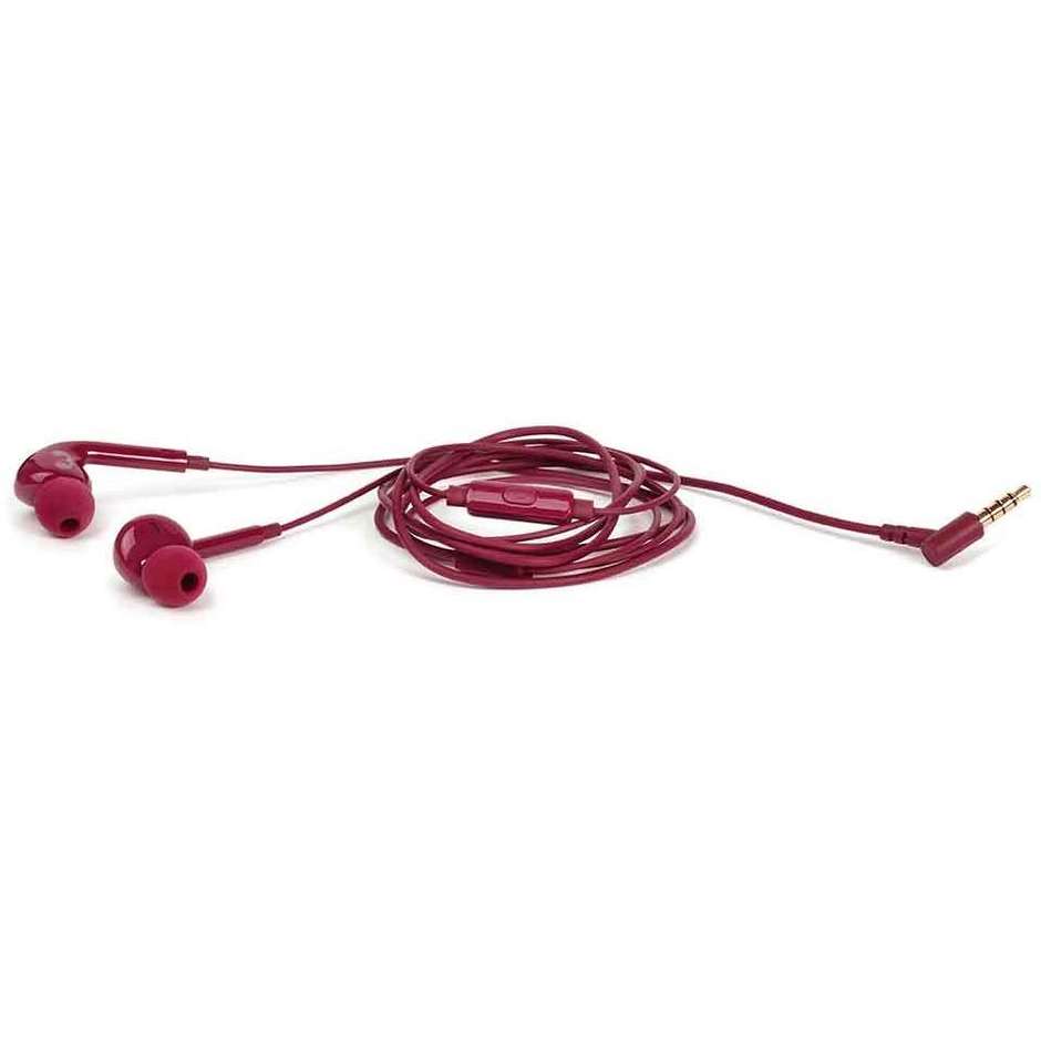 Fresh'n Rebel Vibe In-Ear Auricolari cablati con microfono colore rosso