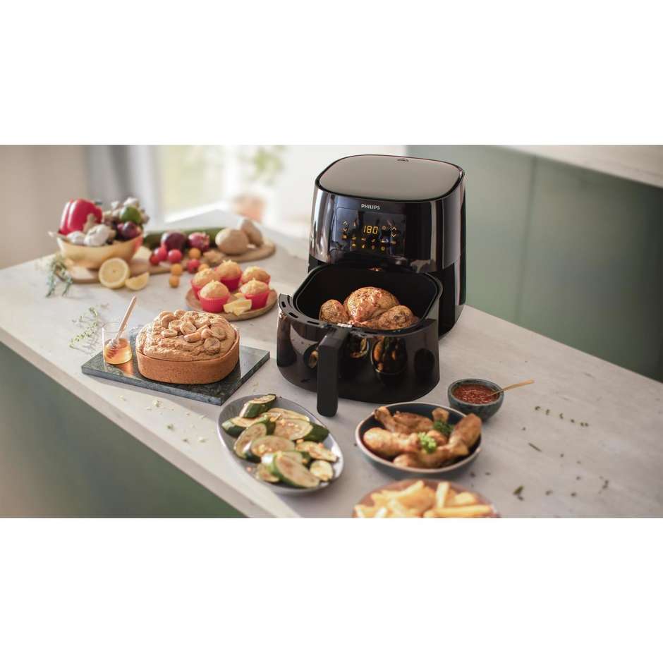 friggitrice airfry xl essential 6,2lt.nero 1450w