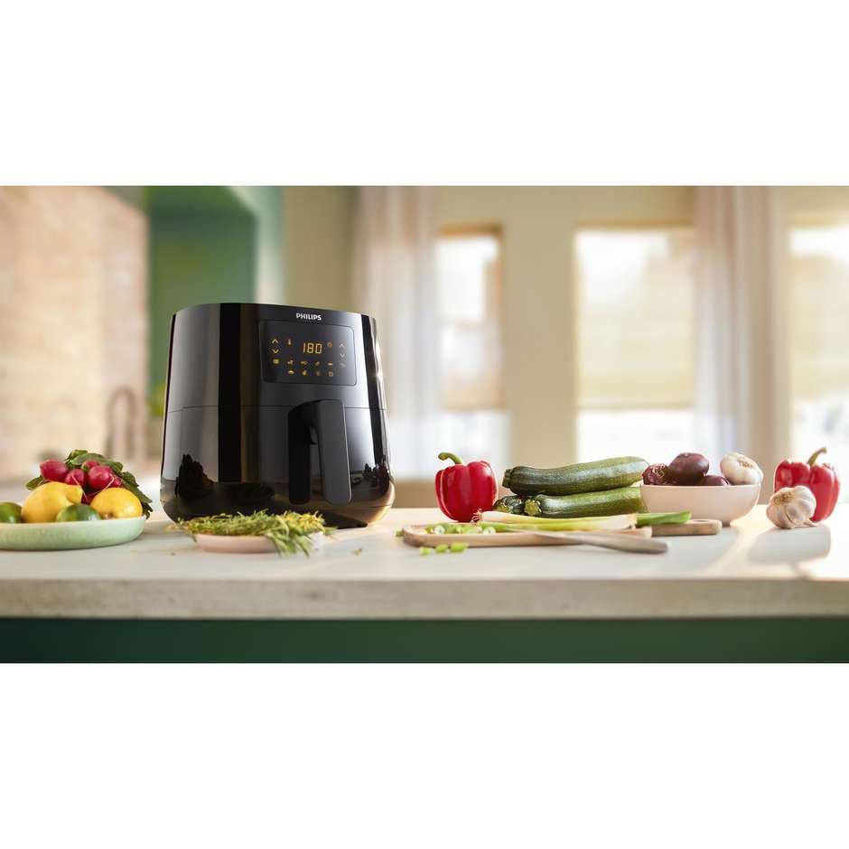 friggitrice airfry xl essential 6,2lt.nero 1450w