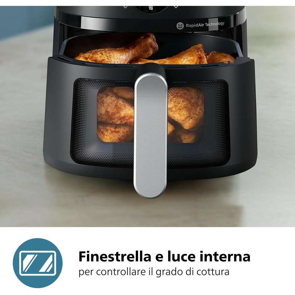 friggitrice airfryer  serie 2000  4,2 l  1500wfun