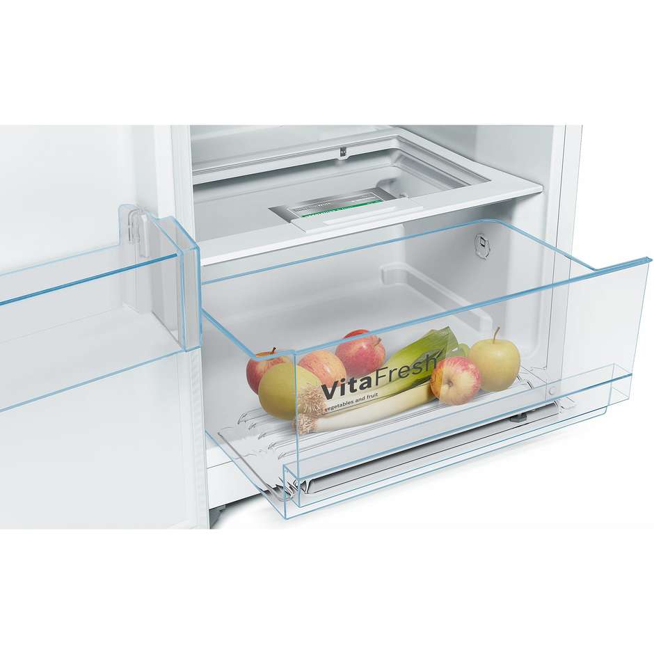 frigo 1p,bianco, maniglia esterna, luci led, vita